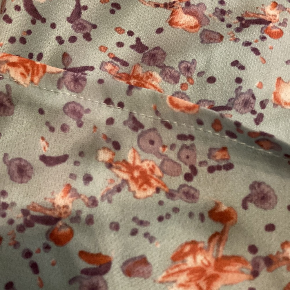 Hello Molly ruffle wrap tie mini dress size large - Picture 7 of 8